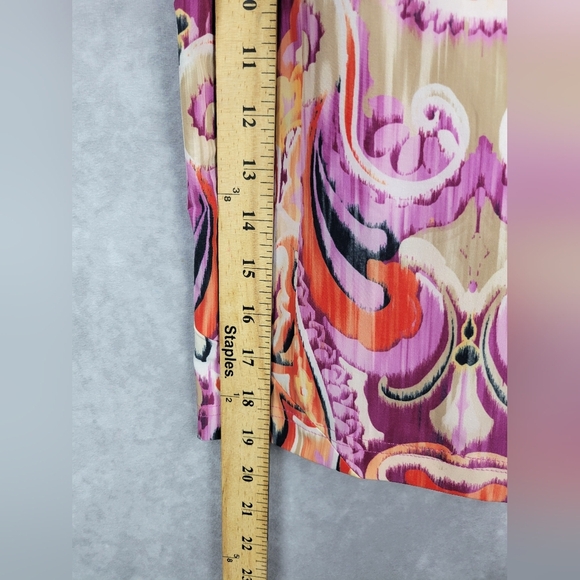 CHICO'S Skort Paisley‎ Print Active Athleisure Golf Tennis Multicolor Size 14 - Picture 6 of 10